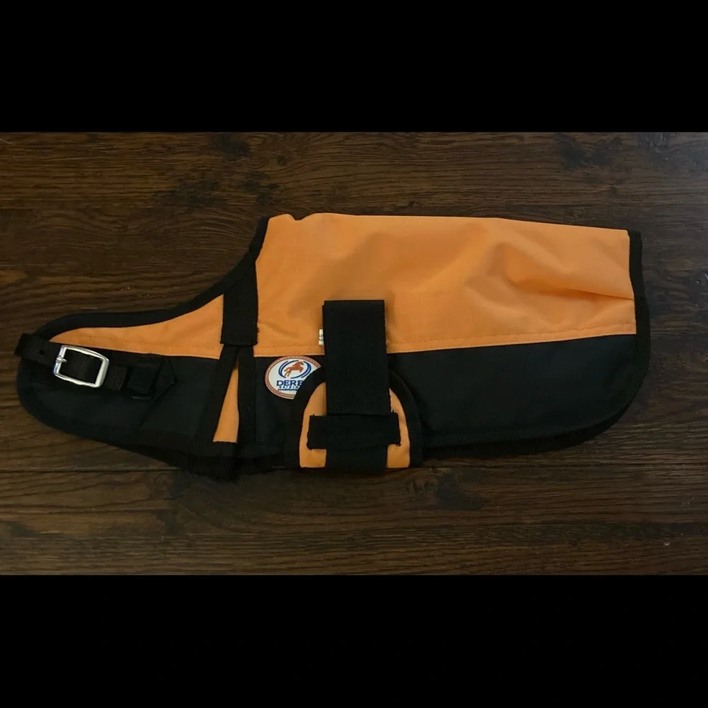 SizeSmall Derby Orginals 600D Waterproof Dog Blanket: Orange: Brand New